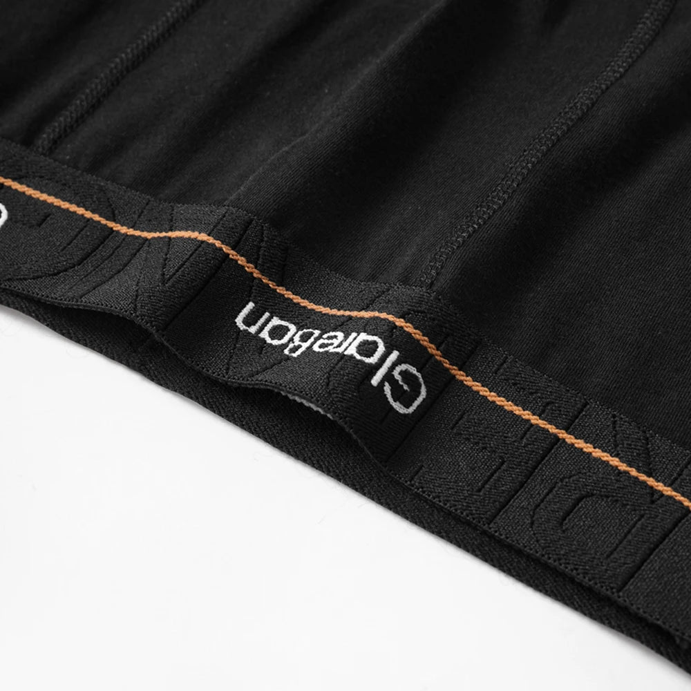 Men's Cotton Stretch Long Boxer Briefs, 4-Pack
