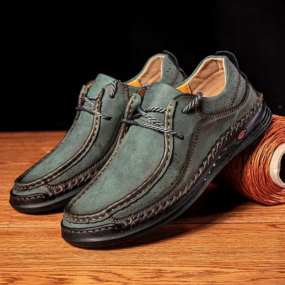 Men's Microfiber Slip-On Casual Shoes
