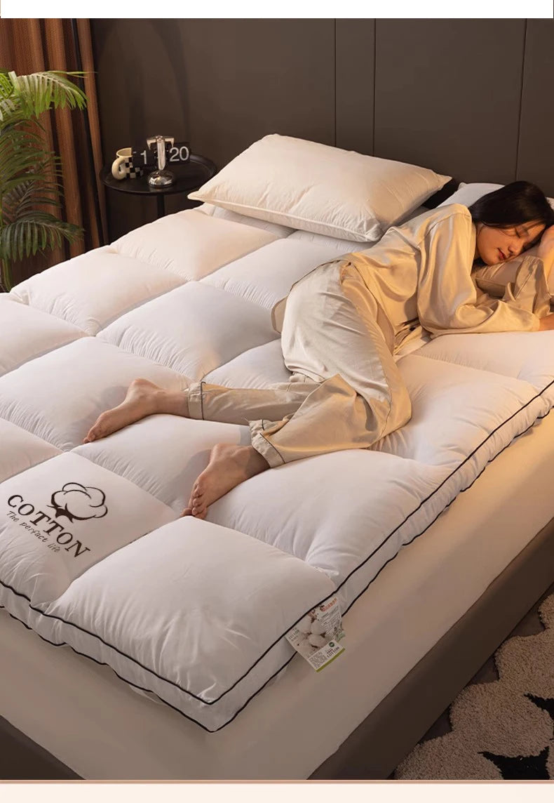 Thickened Warm Bed Mattress – Hotel & Home Single Mattress, Multiple Sizes & Styles