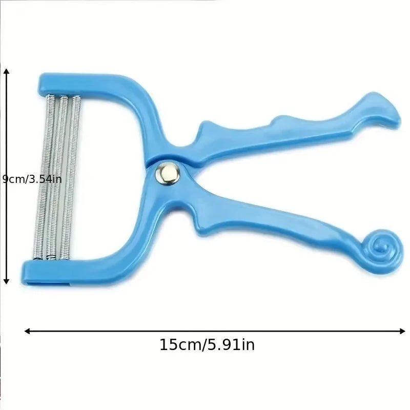 Facial Hair Removal Spring Device – Handheld Lip, Eyebrow & Face Hair Remover for Women