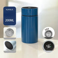200ml Mini Stainless Steel Vacuum Flask Thermos – Lightweight Insulated Travel Tumbler, 12–24Hr