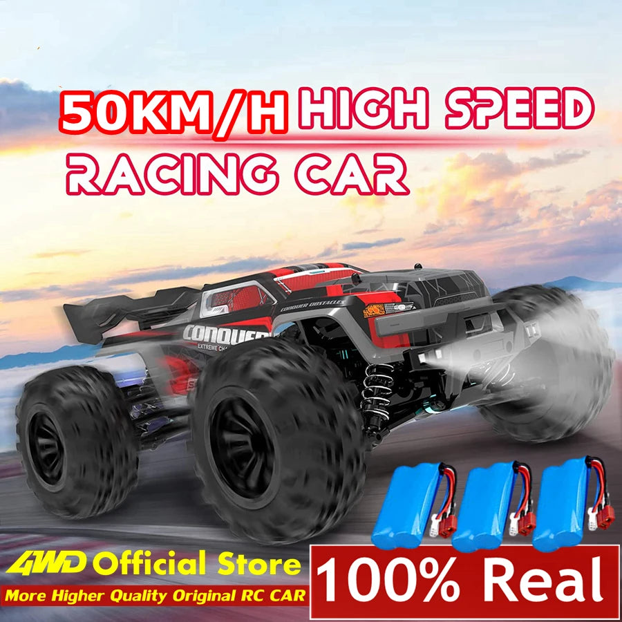 1:16 Scale 4WD High Speed RC Car – 80KM/H Brushless Off-Road Racing Drift Buggy