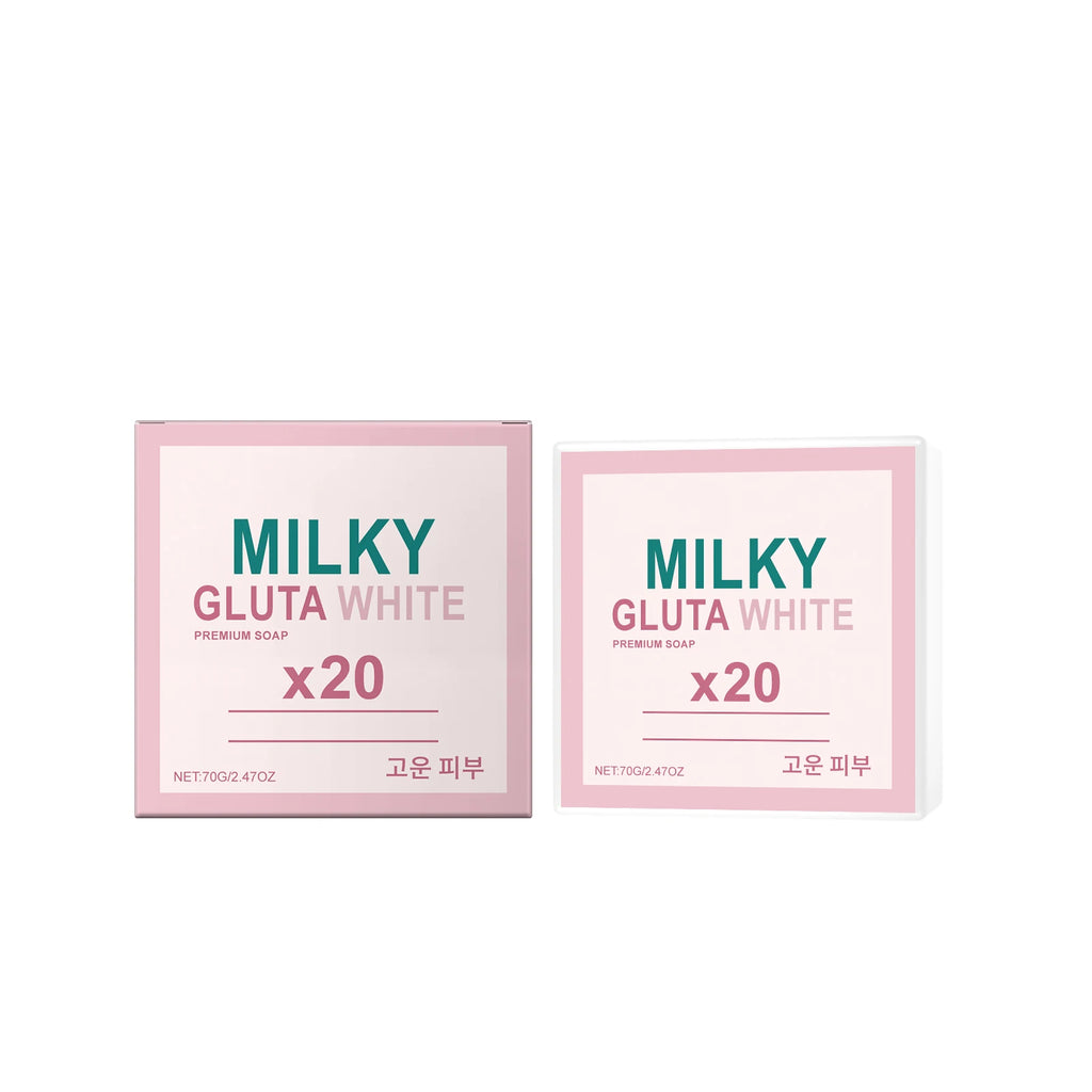 Milk Moisturizing Brightening Soap Bar – Dark Spot Reduction, Oil Control & Bleaching, 70g
