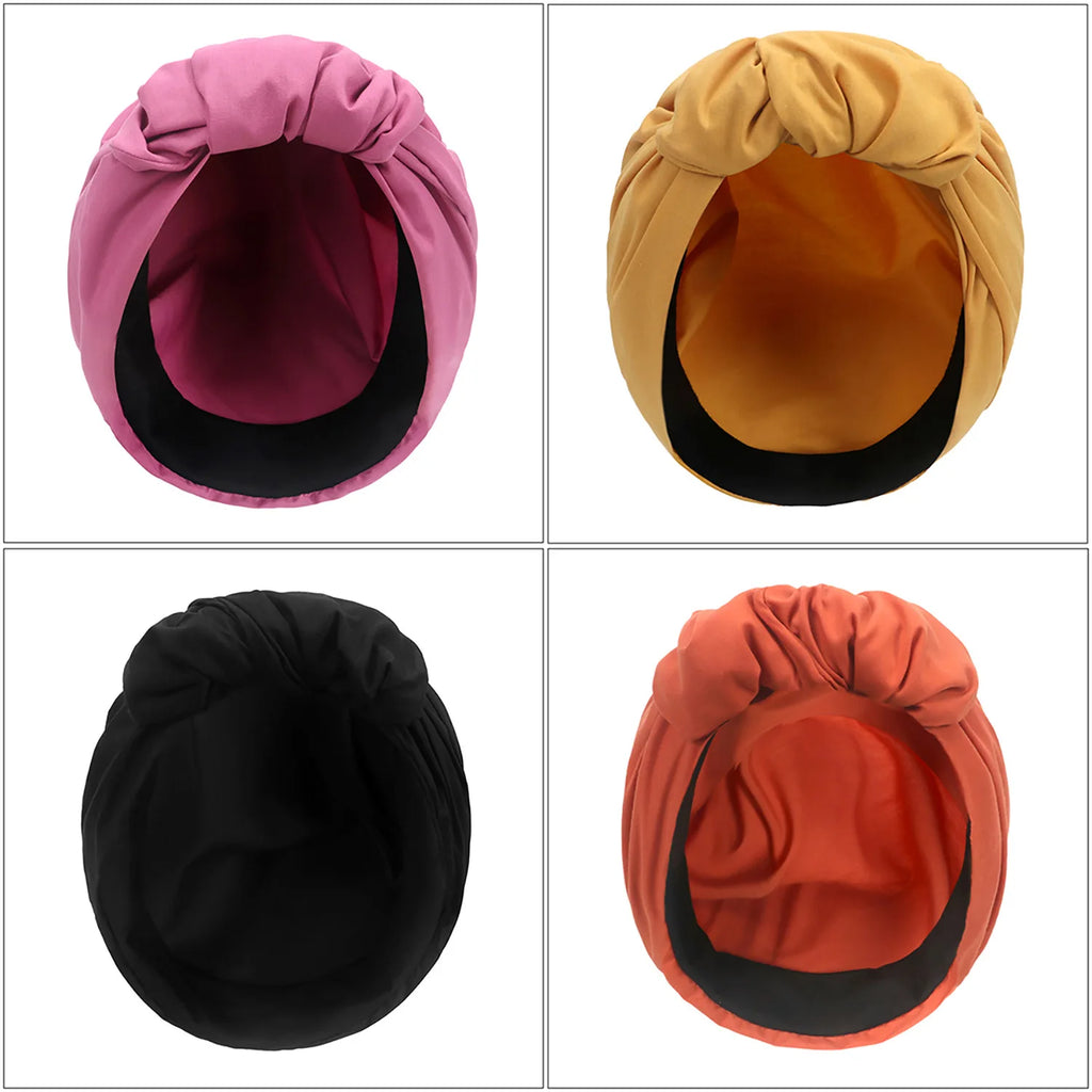 French Vintage Turban Hat & Headwrap | Women's Bandana Headscarf Bonnet