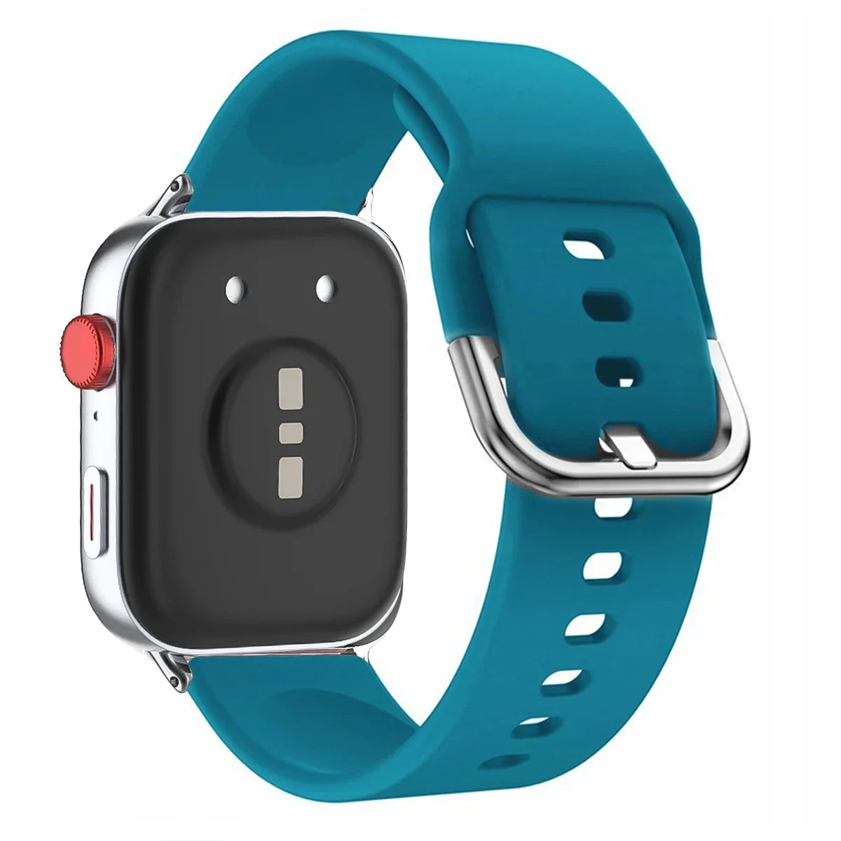 Silicone Sport Band for Huawei Watch FIT 1/2/3/4 Pro | Metal Buckle Replacement Bracelet Strap