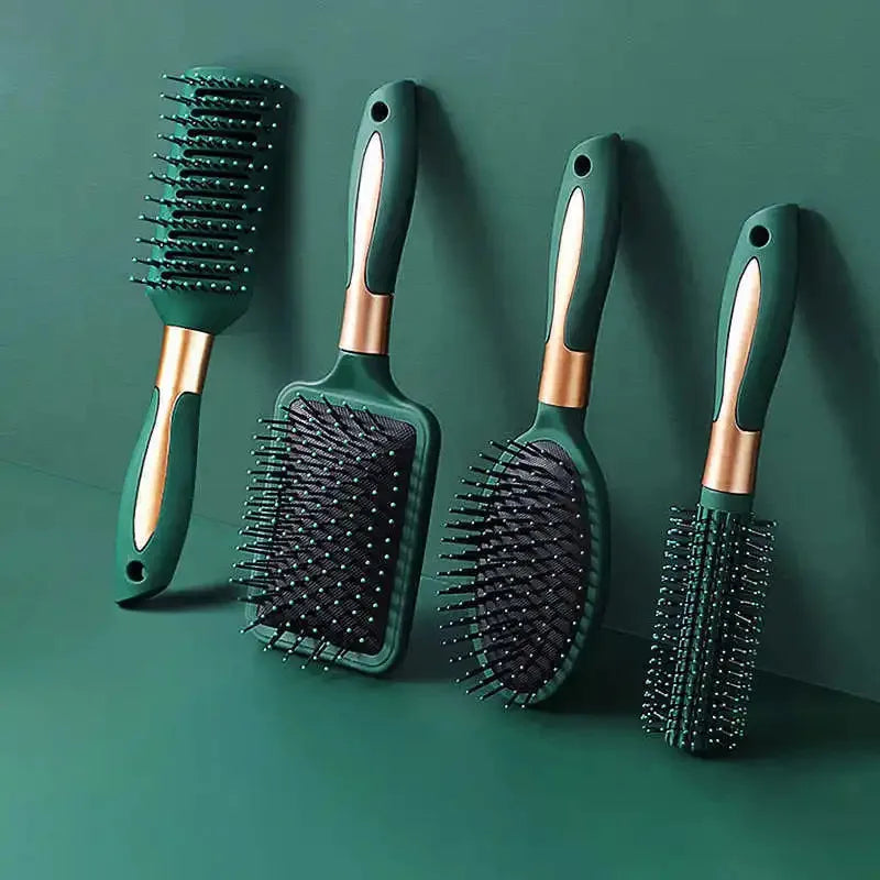 Anti-Static Air Cushion Comb – Scalp Massage & Exfoliating Salon Hair Tool
