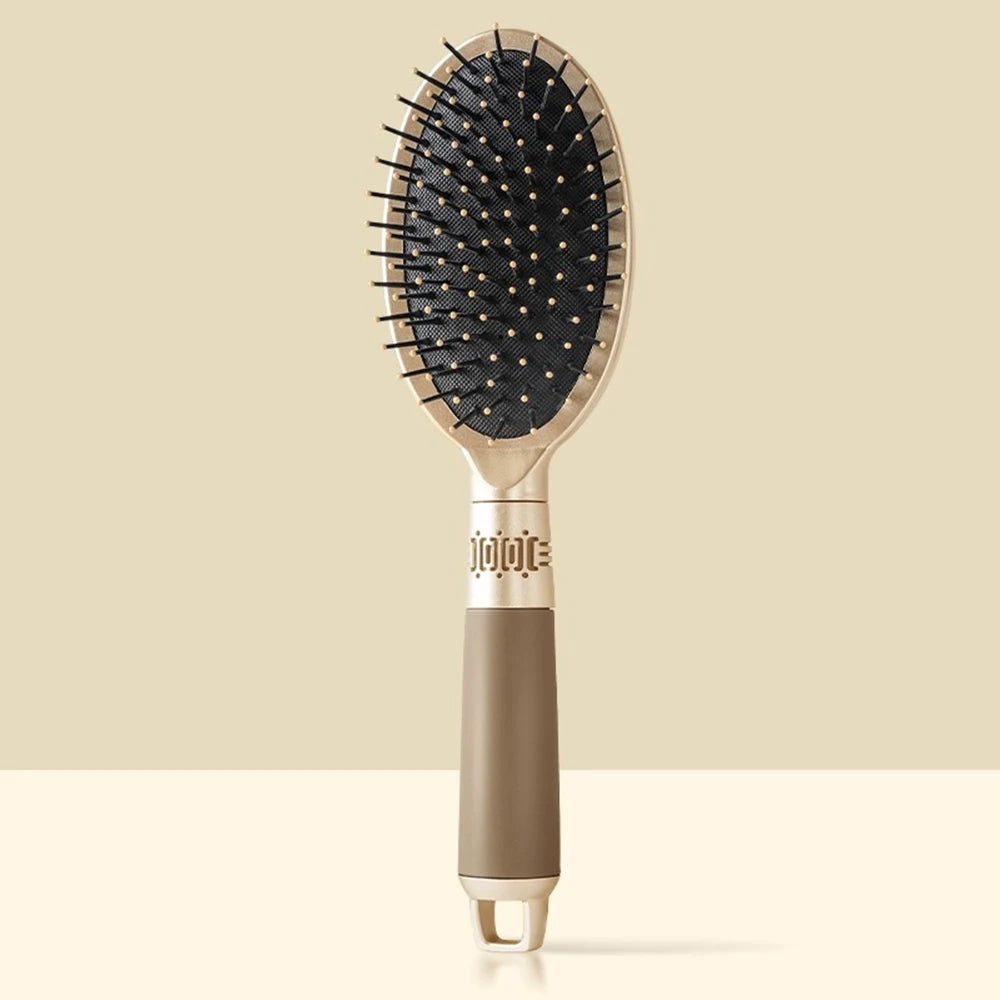 KLINA Air Cushion Scalp Massage Comb – Anti-Static Detangler for Salon & Home