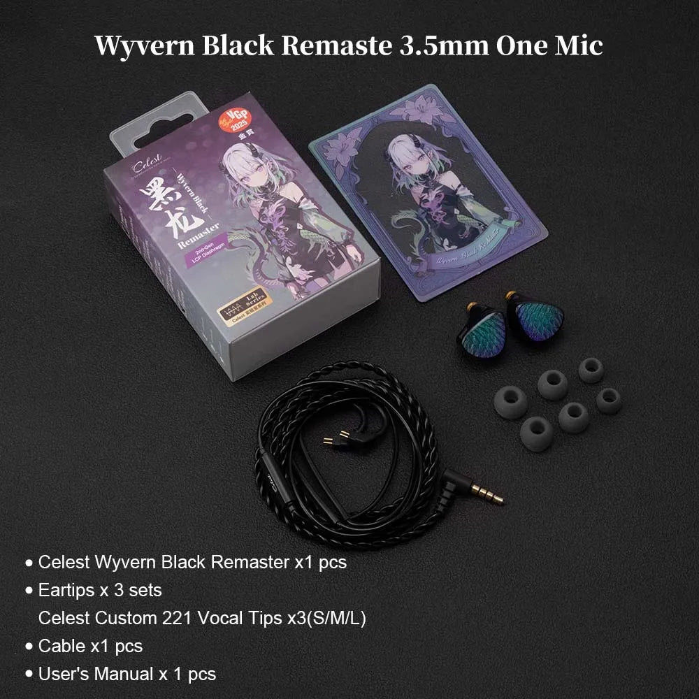 Kinera Celest Wyvern In-Ear Earphones with Mic
