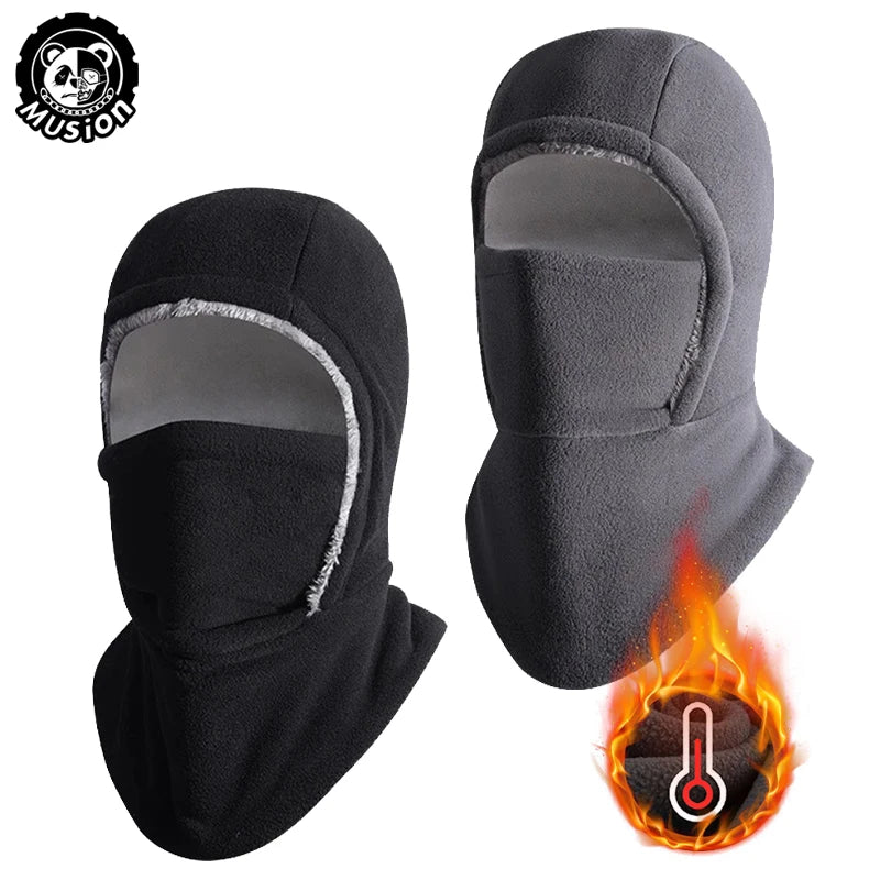 Adjustable Winter Balaclava with Full Face and Neck Cover