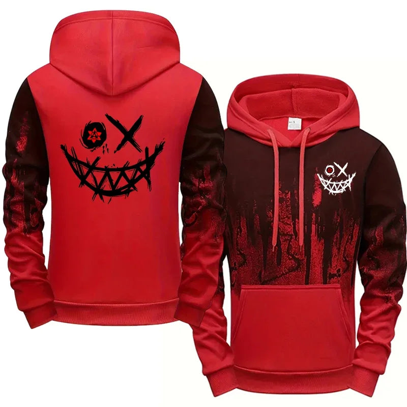 Men's Splash Ink Print Hoodie & Sweatpants Set – Versatile Casual Daily Sport Tracksuit
