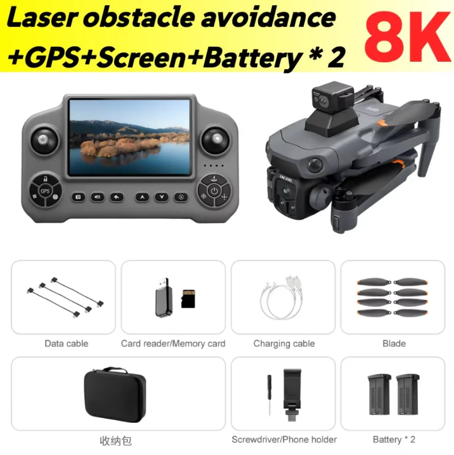 Original GPS Drone V918 Max 4K Professional HD Camera Photography Brushless Foldable Quadcopter Laser Obstacle Avoidance Dron
