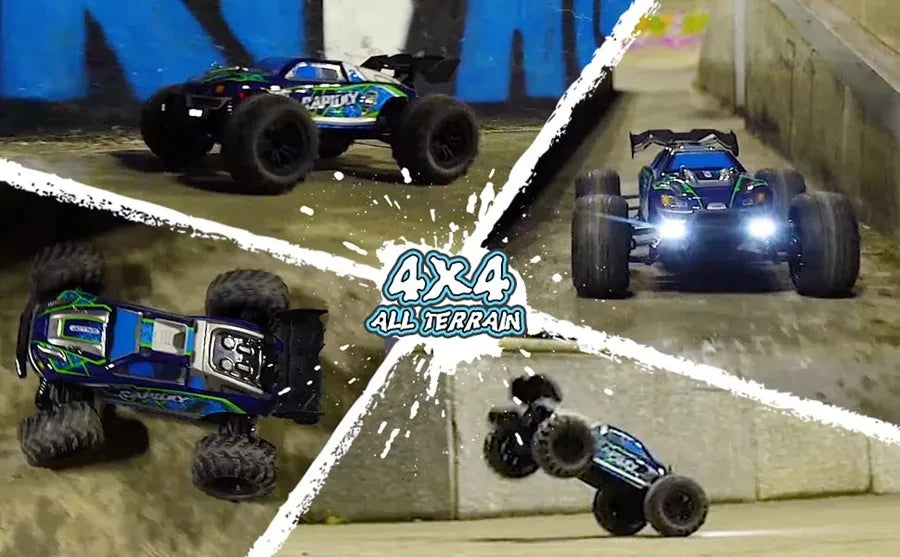 4WD 1:16 Scale High Speed Brushless RC Car – 50 or 80KM/H Off-Road Drift Racing Buggy Truck