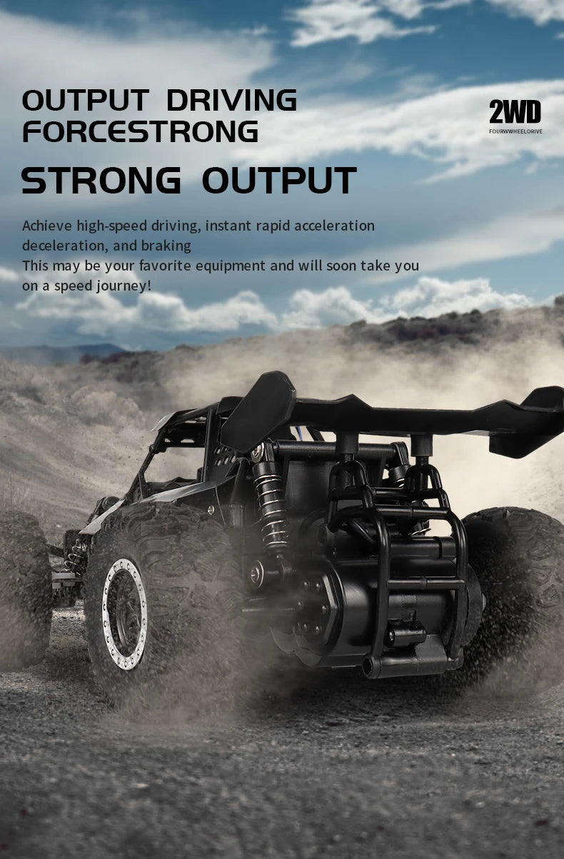 ZWN 1:16 / 1:20 Scale 2.4G RC Off-Road Climbing Car with LED Light – Multi-Model Kids Gift