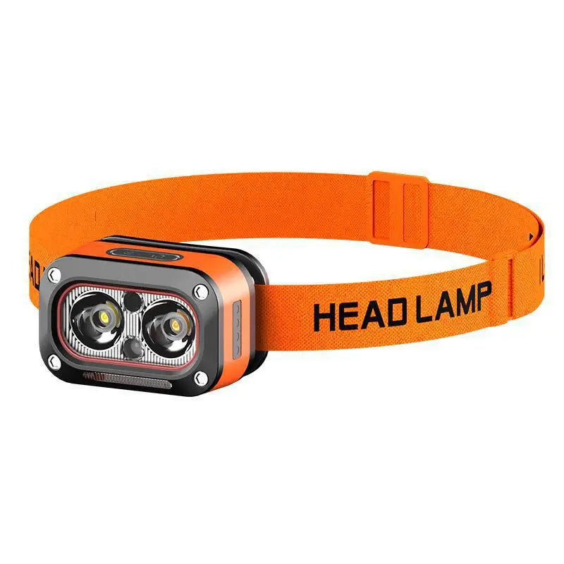 Rechargeable LED Headlamp – Ultra-Bright, 5 Modes, USB Charging, 60° Adjustable for Camping & Running