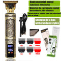 OHS T9 Hair Clipper – Titanium Blade, 0mm Barber Shaver, Beard & Body Trimmer