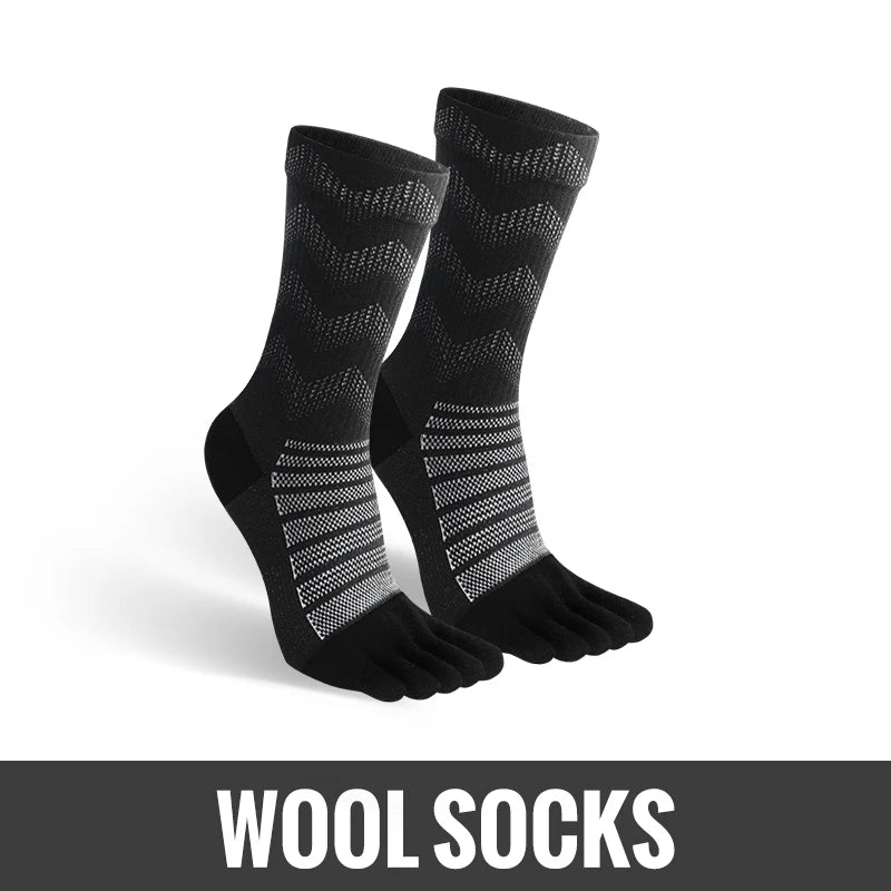 Thermal Five-Toe Socks for Hiking & Winter Sports