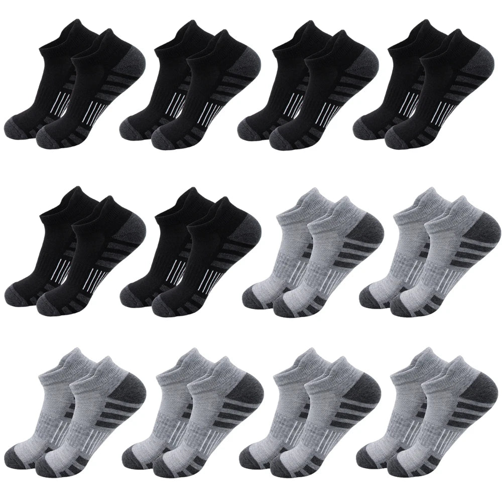 Cushioned Ankle Athletic Socks – Low-Cut Tab Multipacks