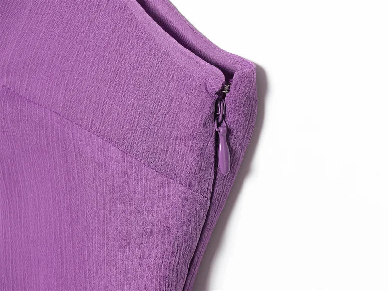 Ruffled Wrinkled Chic Personality Dress — Casual Spring Summer Women's Fashion Dress