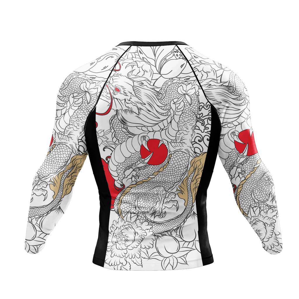 Men's MMA Rash Guard 4-Piece Fight Set – Sublimation Print Grappling Suit