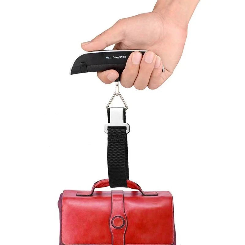 Portable Digital Luggage Scale – 110 lbs LCD Baggage Checker
