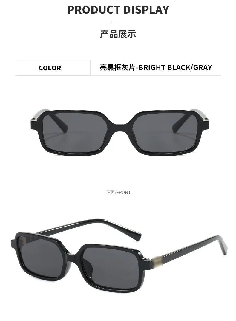 Neutral Square Trendy Sunglasses | Advanced UV Protection Shades for Men & Women