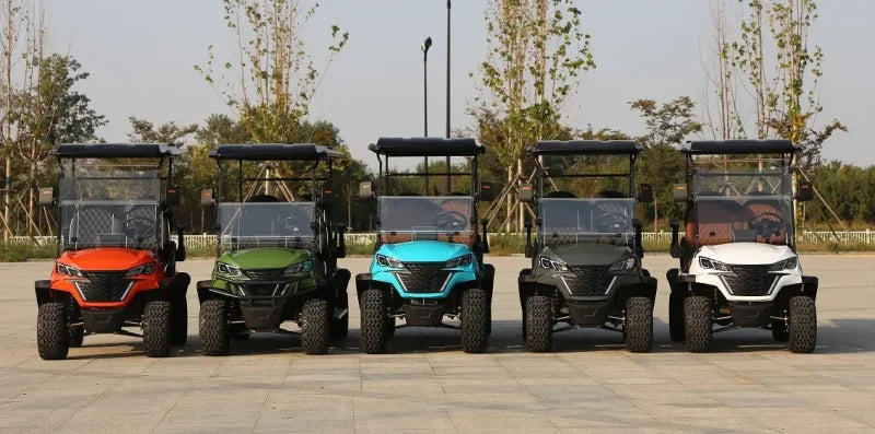 Professional High-Speed Electric Golf Cart — 2/4/6/8 Seat, 60V, 5000W