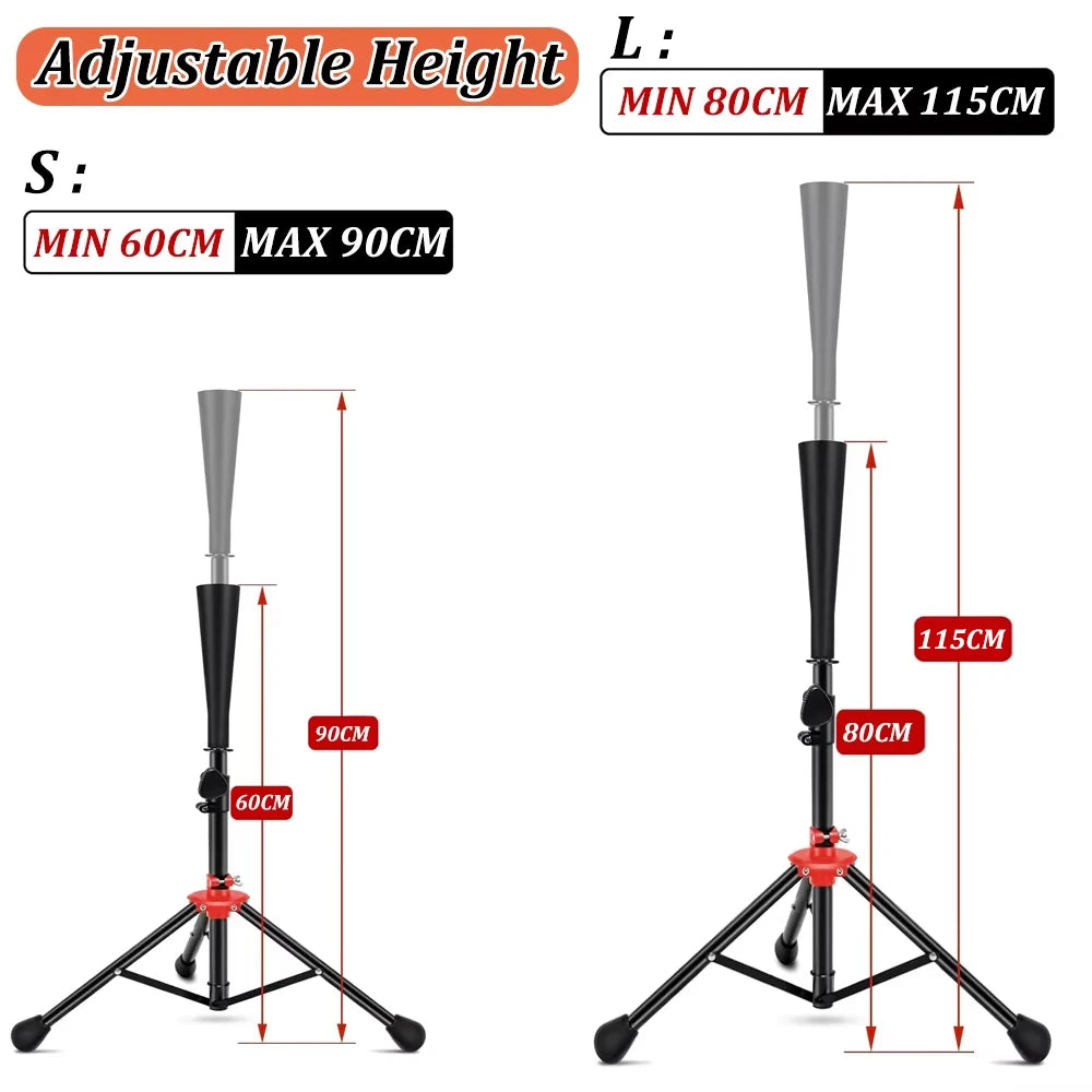 Baseball Batting Tee – Adjustable Height 23-39 Inches for Adults & Youth Hitting Training Practice