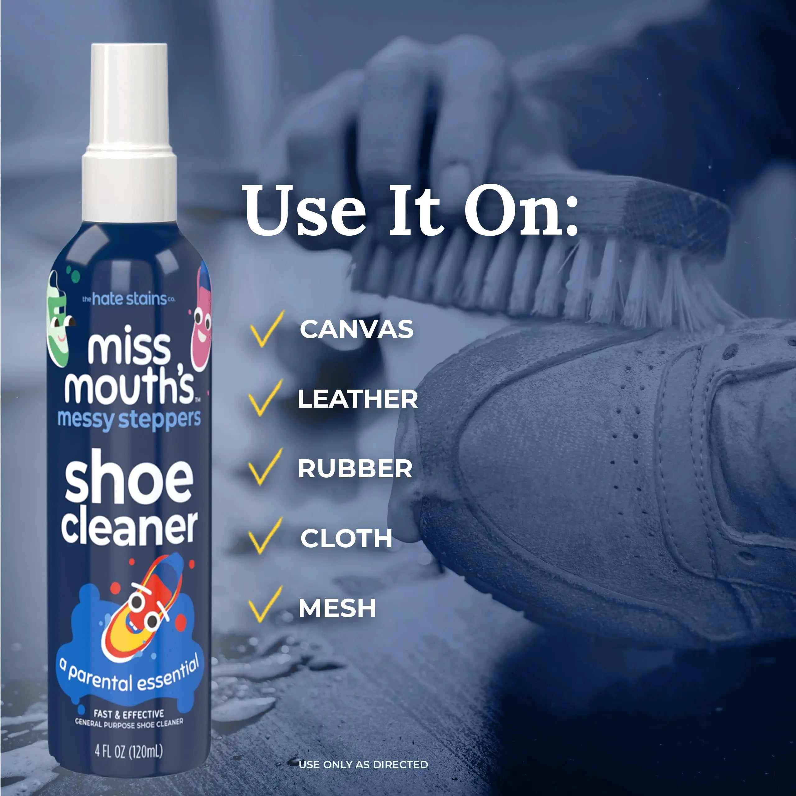 Lift Any Stain Instantly — Fabric Stain Remover Spray | 120ml, Yellow Stain & Decontamination Treatment, Bleach-Free