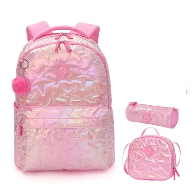 Teen School Backpack – Girls Oxford Book Bag
