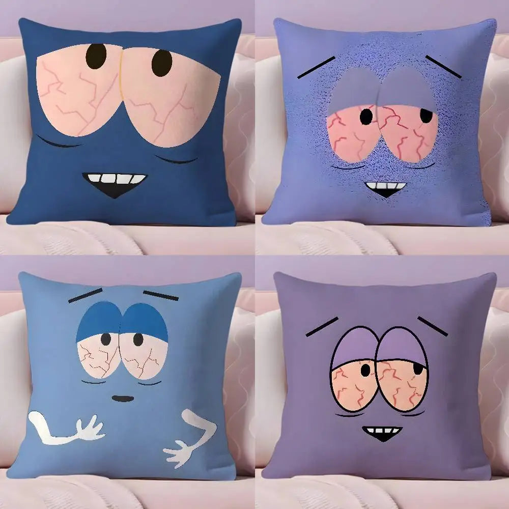 South Park Towelie Pillow Case – Ultra Soft Skin-Friendly Fabric, Concealed Zipper