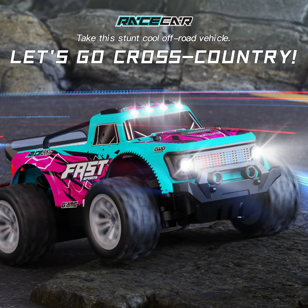 ZWN 1:16 / 1:20 Scale 2.4G RC Off-Road Climbing Car with LED Light – Multi-Model Kids Gift