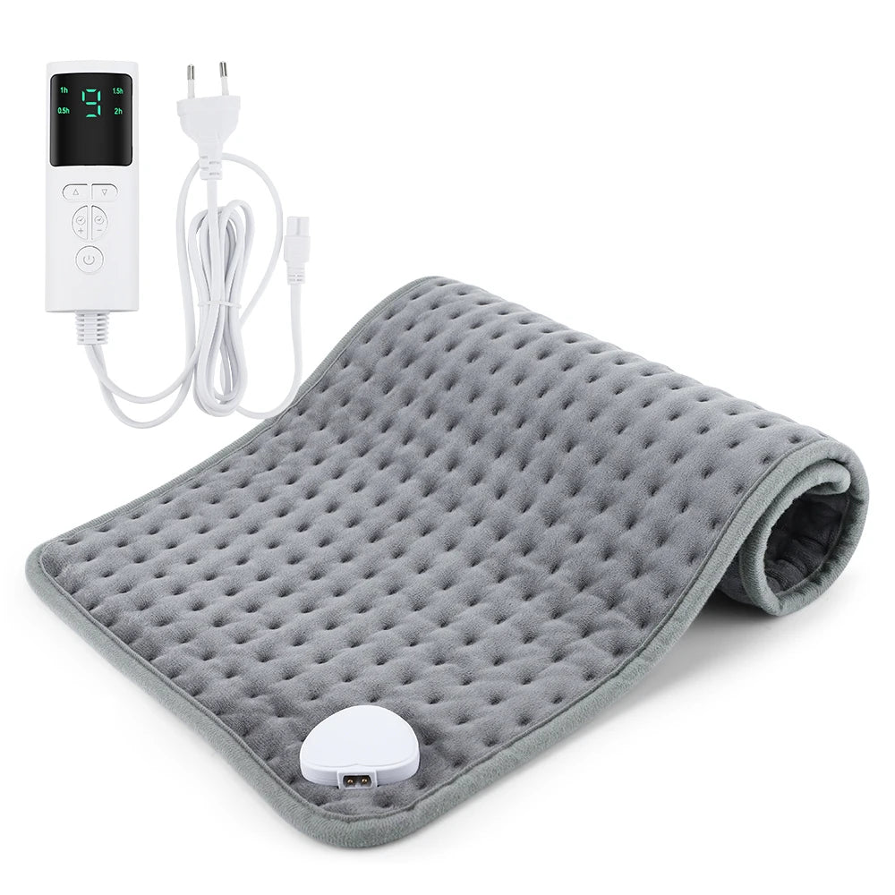 Electric Heating Blanket Mat – Heated Pad for Bed & Sofa, Warm Winter Thermal Blanket, 58x29cm
