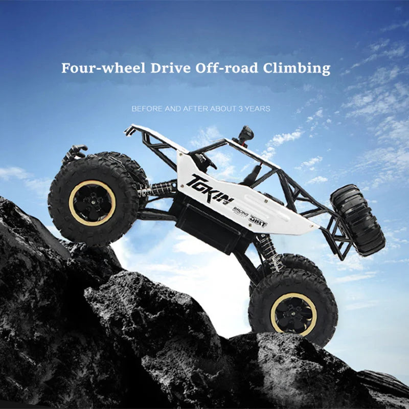 1:12 / 1:16 Scale 4WD RC Off-Road Buggy Truck – Remote Control Monster Car for Kids