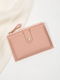 Minimalist Ultra-Thin PU Leather Women's Wallet – Short Zero Wallet & Credit Card Holder in 5 Colors