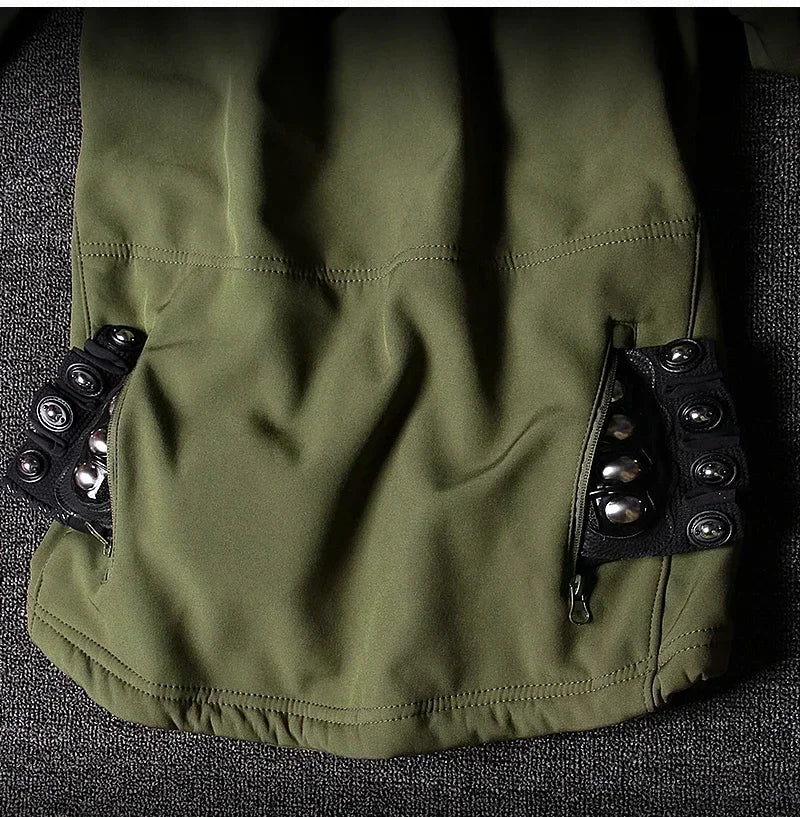 Men's Tactical Fleece Set – Waterproof Soft Shell Jacket & Pants