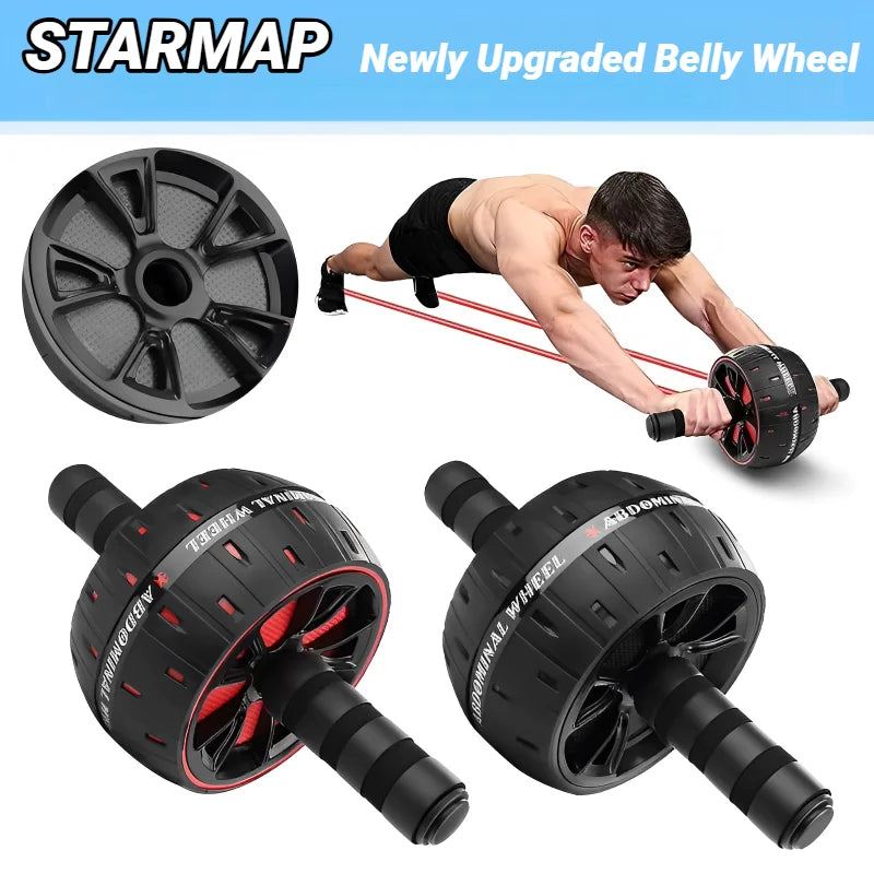 Ab Roller Wheel – Core & Abdominal Workout Equipment for Home Gym, Men & Women Weight Loss