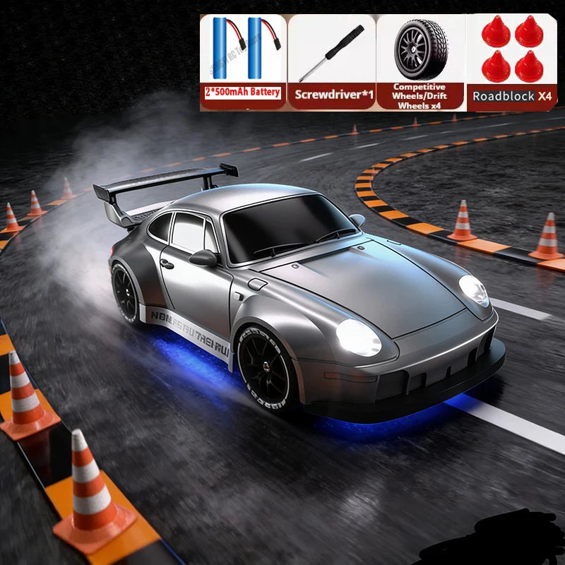 1:24 Scale 4WD RC Drift Car – High Speed Electric Racing Car for Kids & Adults