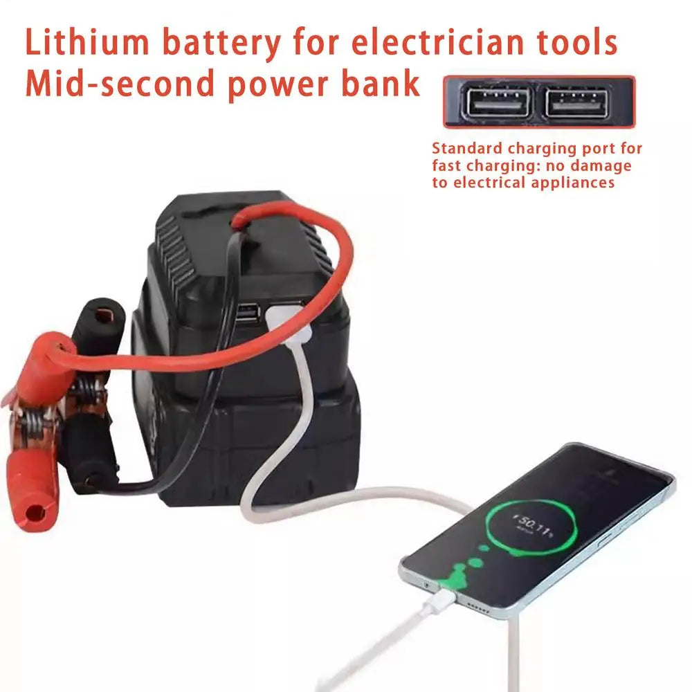 Portable Car Battery Jump Starter – Compact Lithium Power Pack for Emergency Vehicle Starting