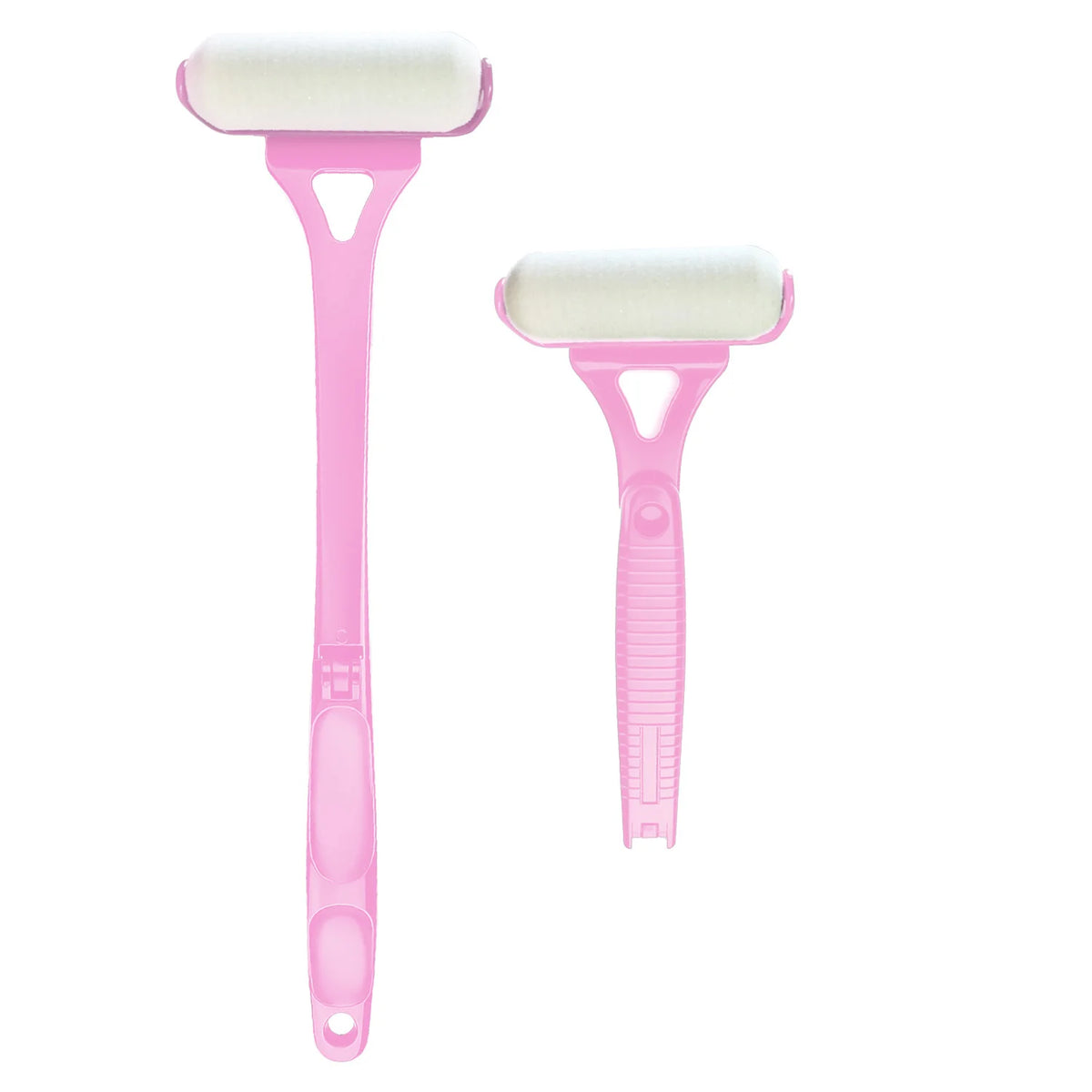 Long Handle Lotion Applicator Stick – Foldable Self-Sunscreen & Tanning Back Applicator with 2 Heads