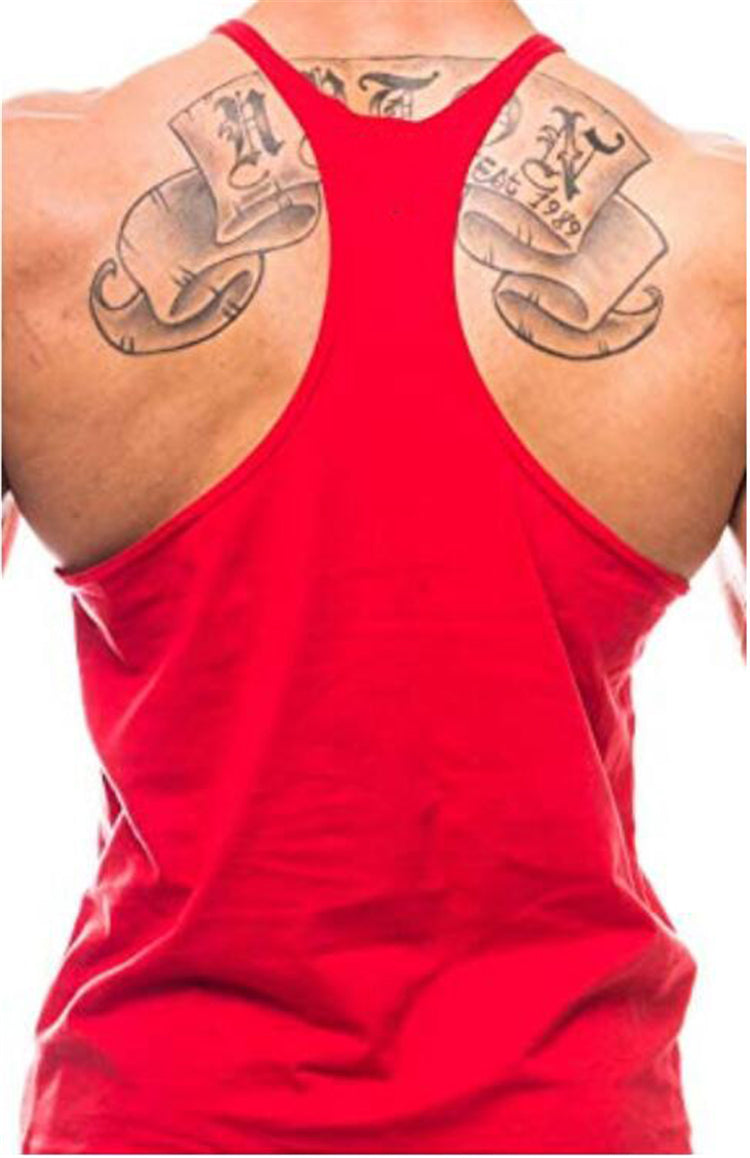 Men's Sleeveless Gym Tank Top — Athletic Training Vest