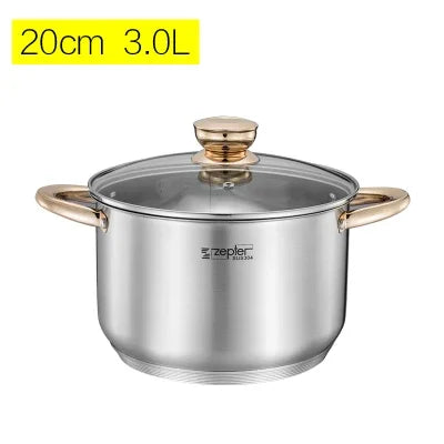 Stainless Steel Soup Pots – Induction & Steamer Options