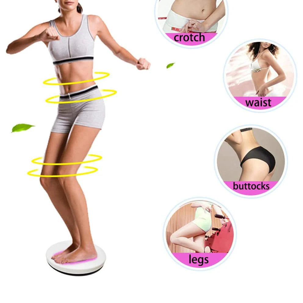 Abdominal Waist Twisting Rotary Fitness Disc — Weight Loss Twist Board Exercise Equipment
