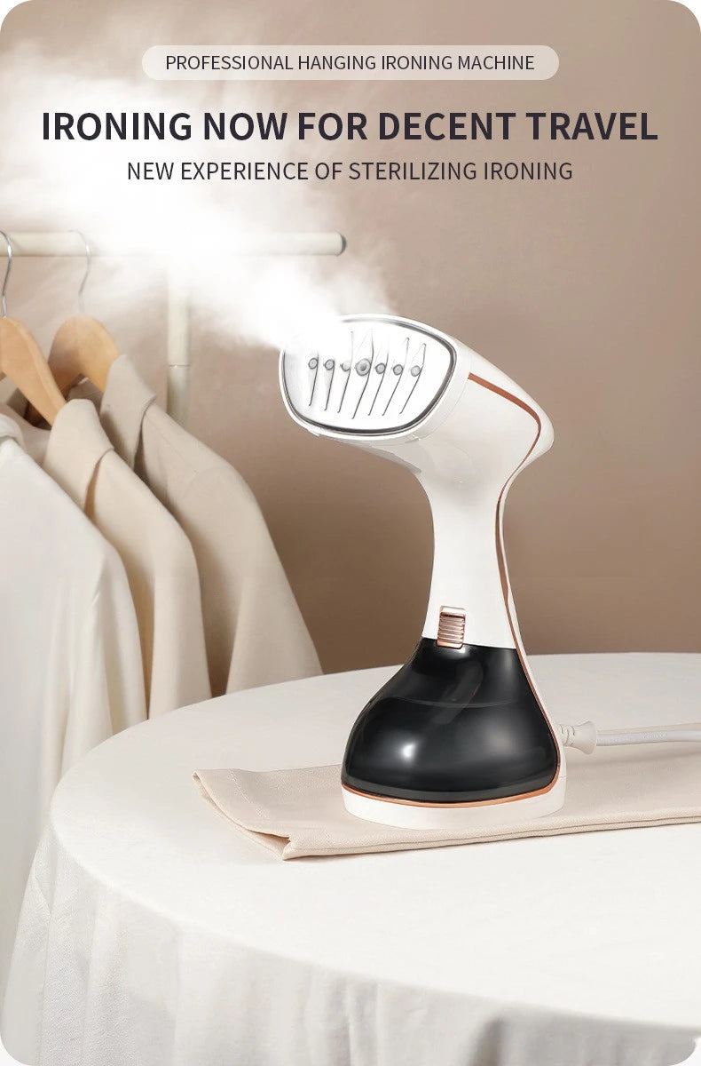 Portable Handheld Garment Steamer & Travel Iron