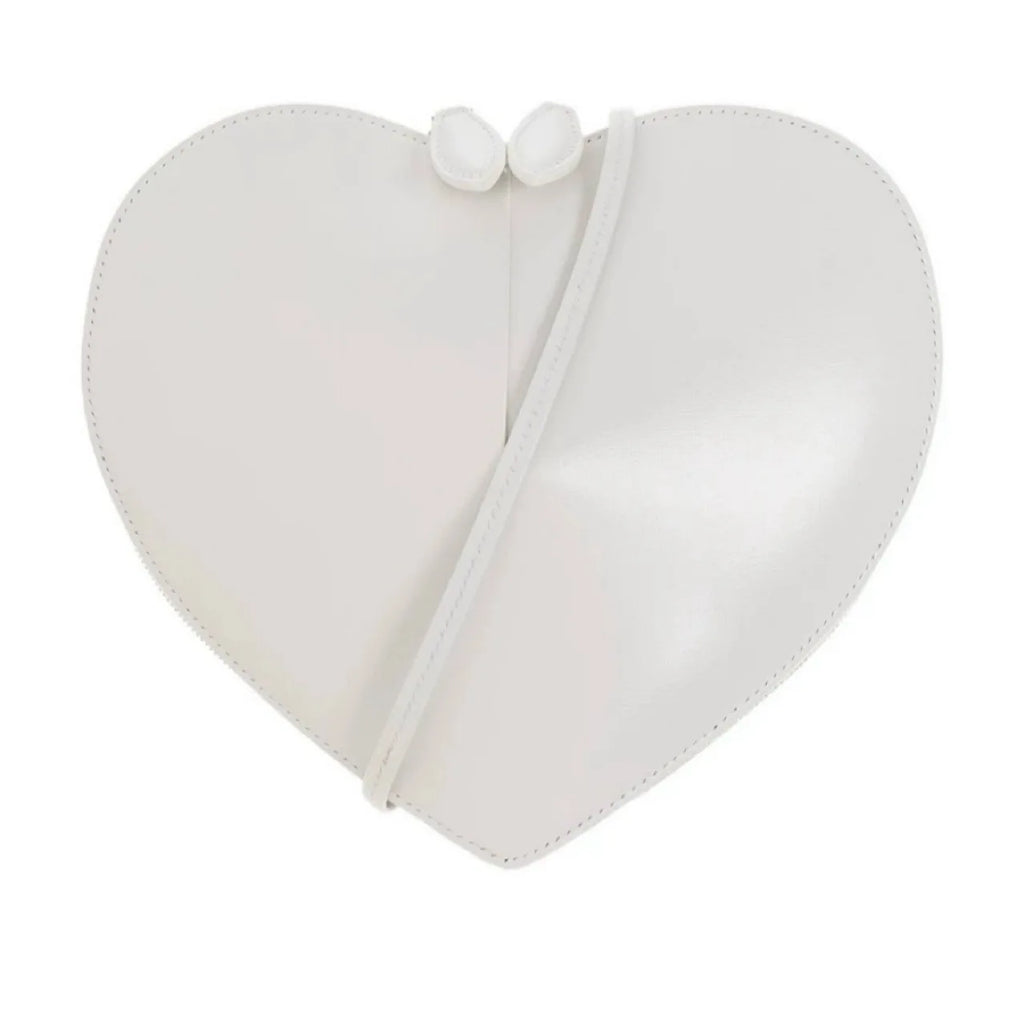 Genuine Leather 3D Heart-Shaped Shoulder Bag – Niche Style Crossbody Underarm Bag for Women