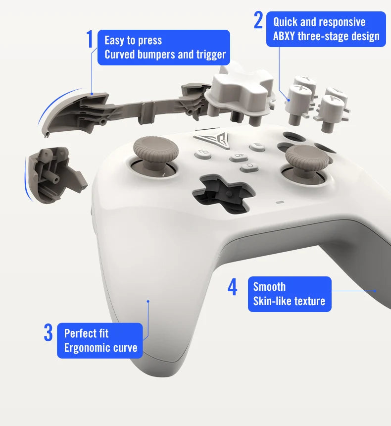Flydigi Vader 4 Pro Wireless Gaming Controller — Hall Effect, Multi-Platform & Back Buttons