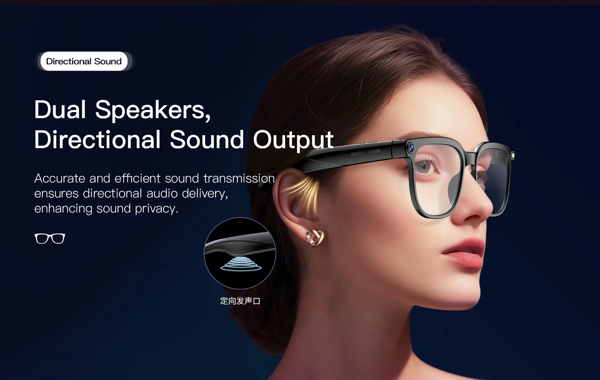4K 8MP AI Smart Glasses — HD Camera, 150+ Language Translation, ChatGPT, WiFi & Bluetooth Calling