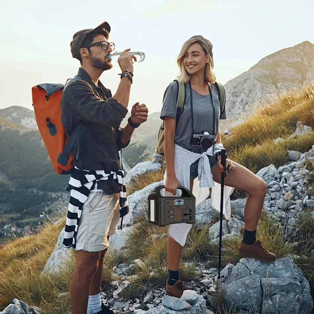 300W Portable Power Station, 230Wh LiFePO4, 220V