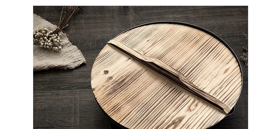 32cm Flat-Bottom Wok – Stir-Fry Pan