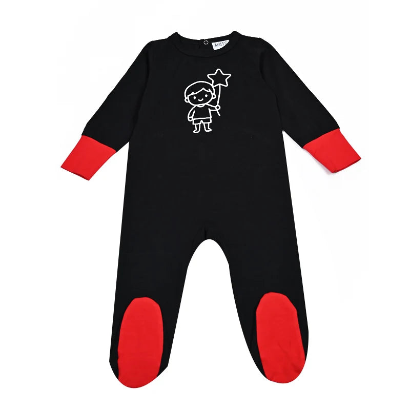 Family Matching Kids Pajamas Set | Spring Summer Boy & Girl Nightgown Baby Romper