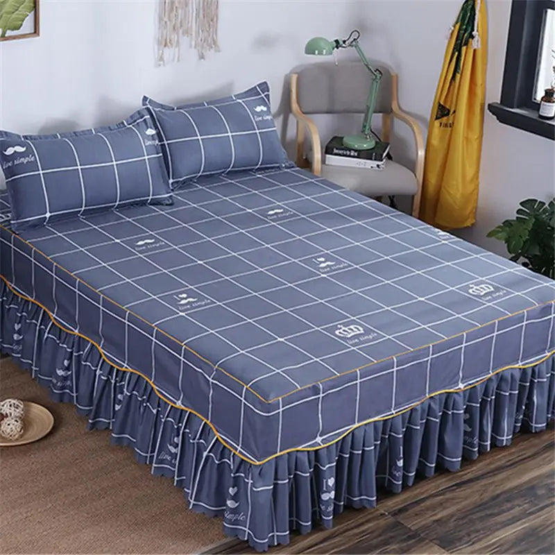 Sheets Fashion Modern Bedspread Comfortable Skin-friendly Simple Students Mattress Household Queen King Size Bed Cover Dustproof